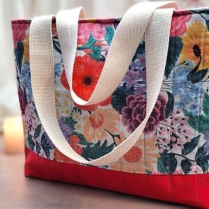 KIT  Grand Sac Cabas Zippé Matelassé