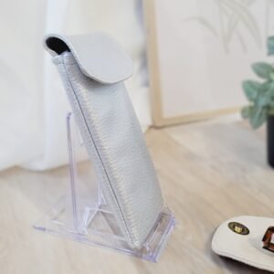 étui à lunettes en simili cuir avec bouton magnétique kit couture